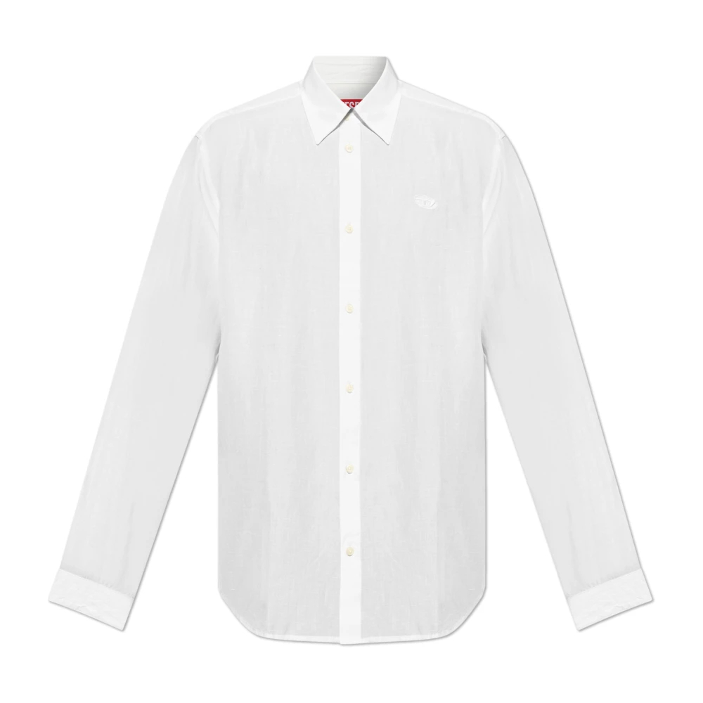 Diesel Herren Weiß - S-Simply-Pgbs Hemd - Shirts - Xl