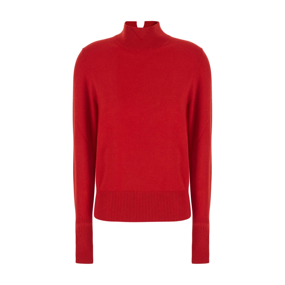 Pinko , Damen, Strickwaren, Rot, M - Bild 5
