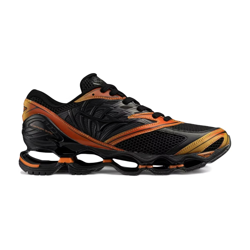 Sneakers Mizuno Wave Prophecy Ls (U) Black Sand/ Black/ Autumn Sunset EUR 44.5 - Bild 5