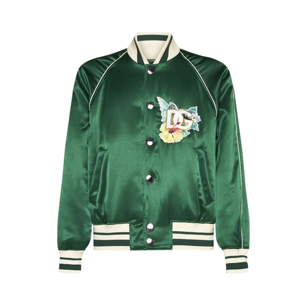 Dolce & Gabbana Herren Grün - Stylische Jacke Für Männer - Jackets - S