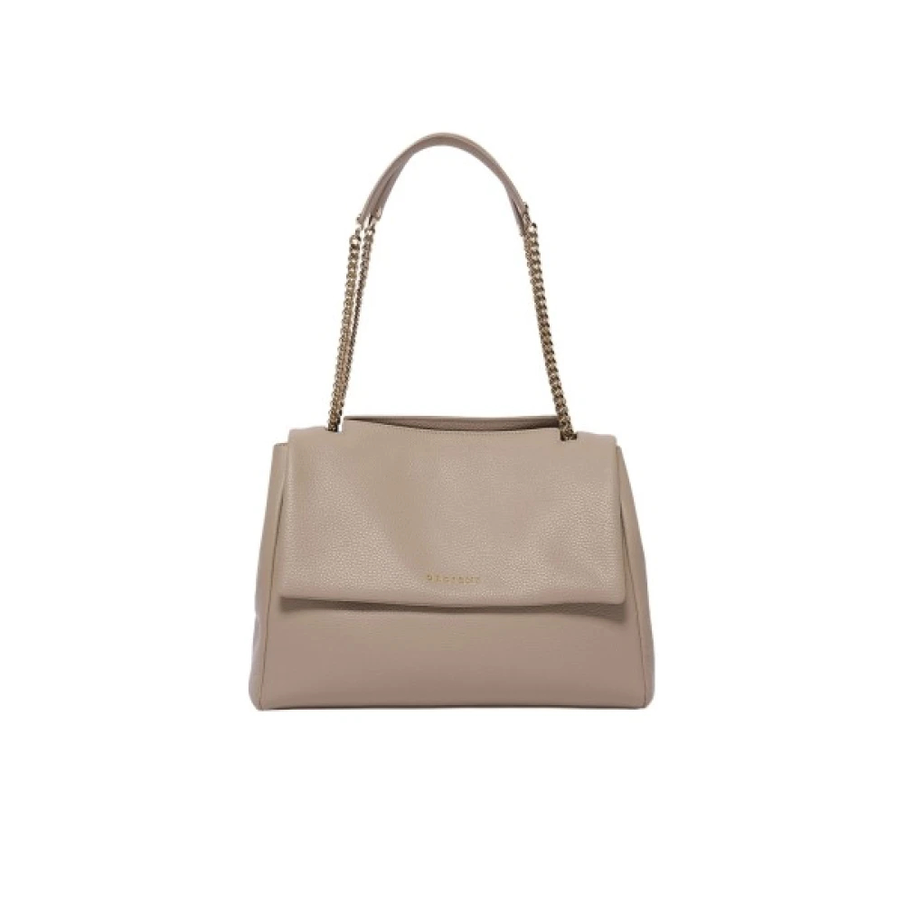 Orciani Damen Beige - Sveva Media Schultertasche - Bags - One Size