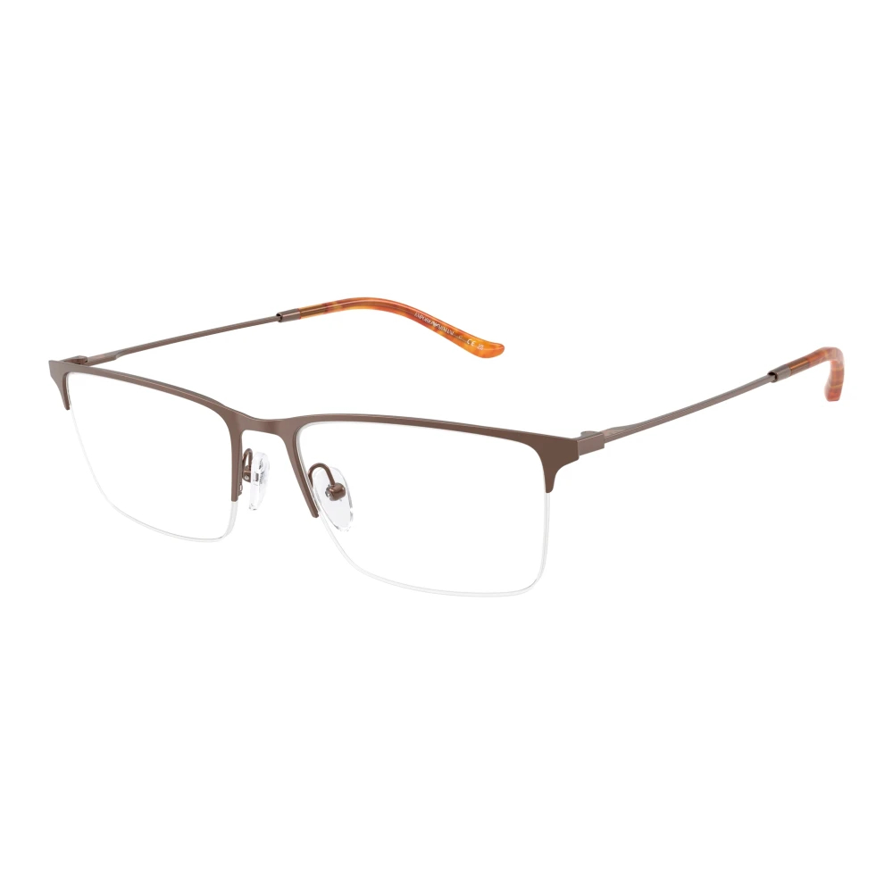 Emporio Armani - Stilvolle Brille Ea1171 In Blau - Accessories -Herren -Braun -57 Mm