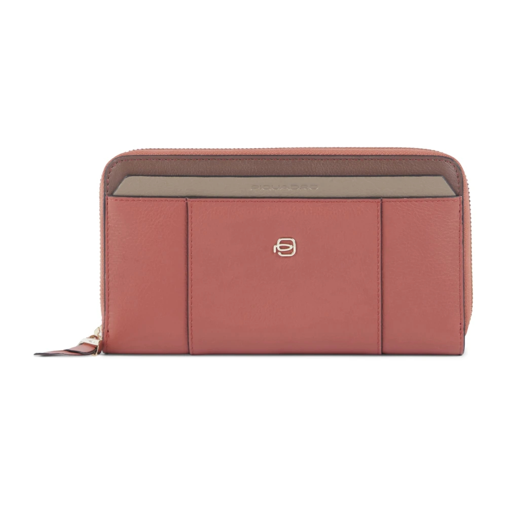 Piquadro Damen Rosa - Circle Zip-Around Wallet - Accessories - One Size