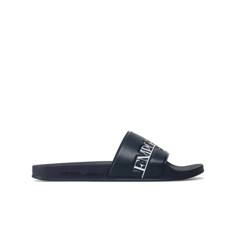 Emporio Armani Herren Blau - E Flip Flops Sliders Xvps02xn12600285 - Shoes - 41 Eu