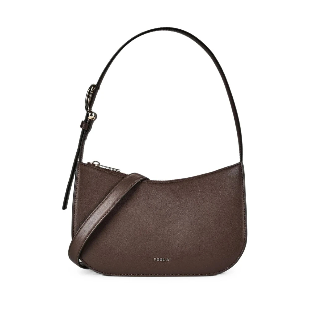 Furla - Sara Small Schultertasche - Bags - Damen - Braun - One Size
