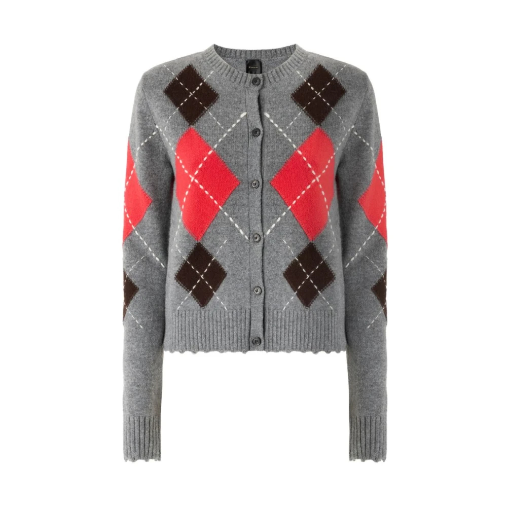 Pinko , Damen, Strickwaren, Grau, L - Bild 5