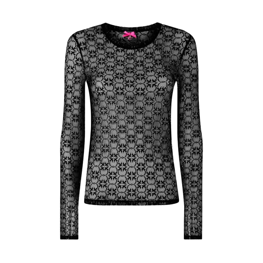 Pinko - Rover Pullover - Tops - Damen - Schwarzk - L