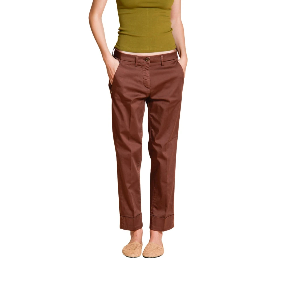 Mason's Damen Braun - New York Carrot Chino - Trousers - 2XL