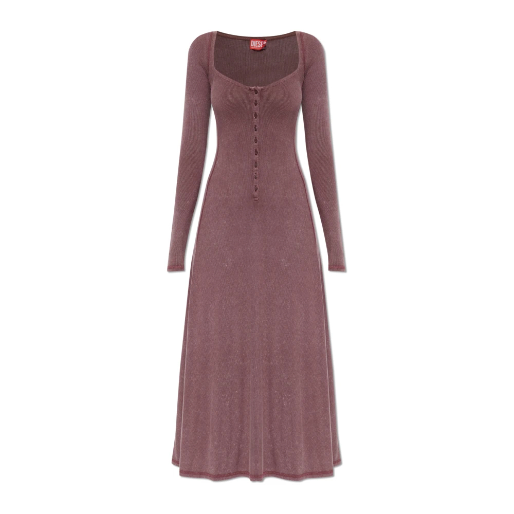 Diesel Damen Rosa - D-Ley Kleid - Dresses - 2XS