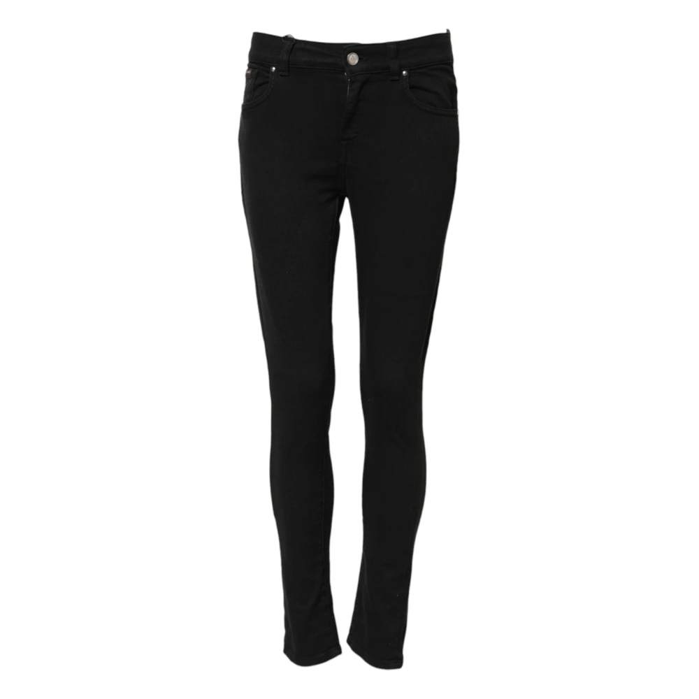 Dolce & Gabbana Damen Schwarz - Skinny Denim Jeans - Jeans - K - 2XS