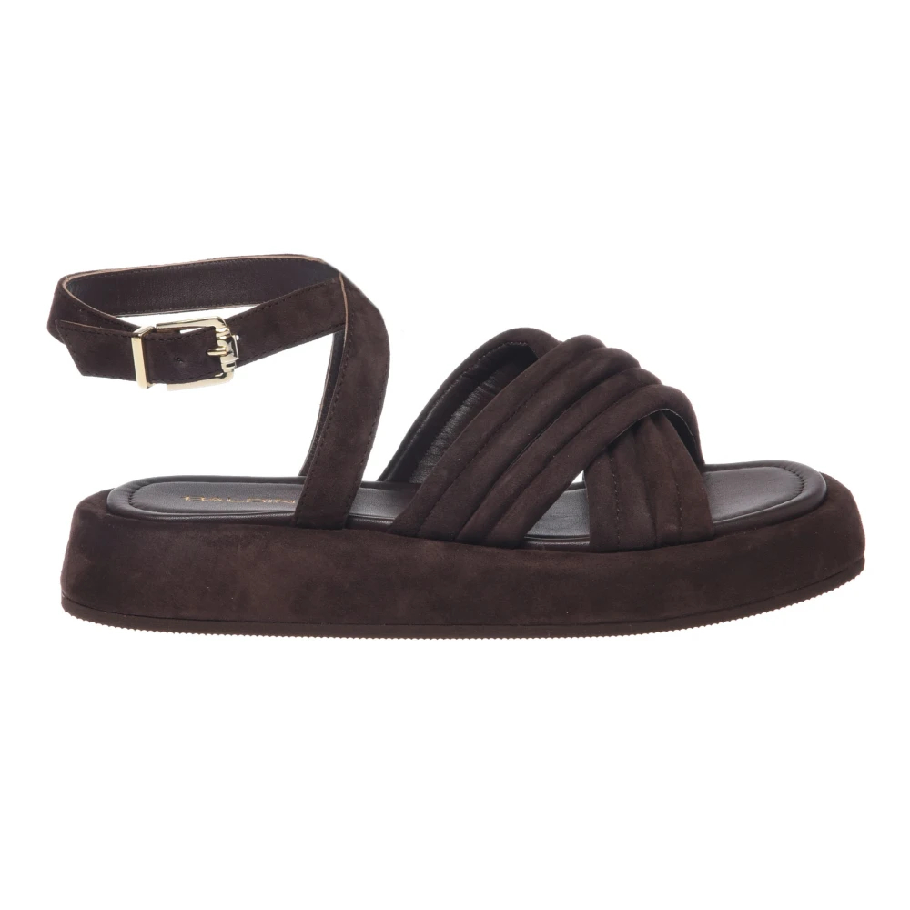 Baldinini Damen Braun - Suede Sandal - Shoes - 36 Eu