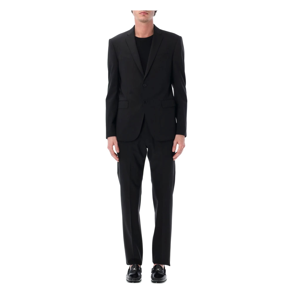 Emporio Armani Herren Schwarz - Zweiteiliger Anzug - Suits - K - Xl