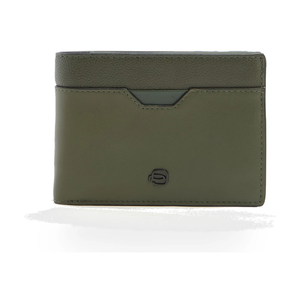 Piquadro Herren Grün - Portemonnaie Mit Aufklappbarem Id-Fenster - Accessories - One Size