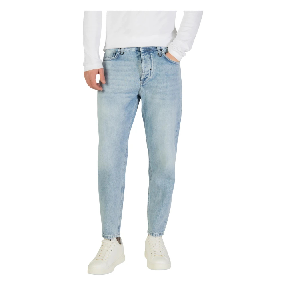 Antony Morato Herren Blau - Doris Baggy Jeans In Knöchellänge - Jeans - W38