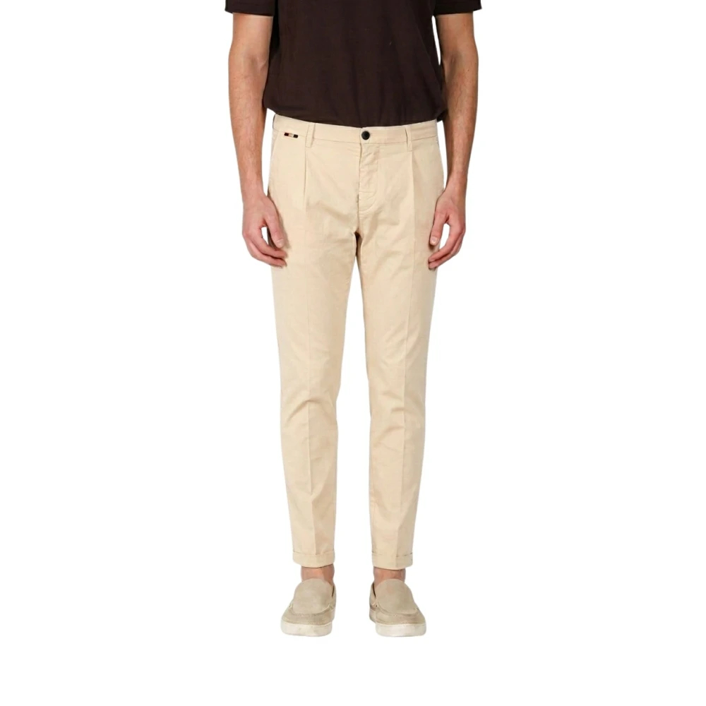 Mason's Herren Beige - Osaka 1 Pinces Chino Hose - Trousers - Xs