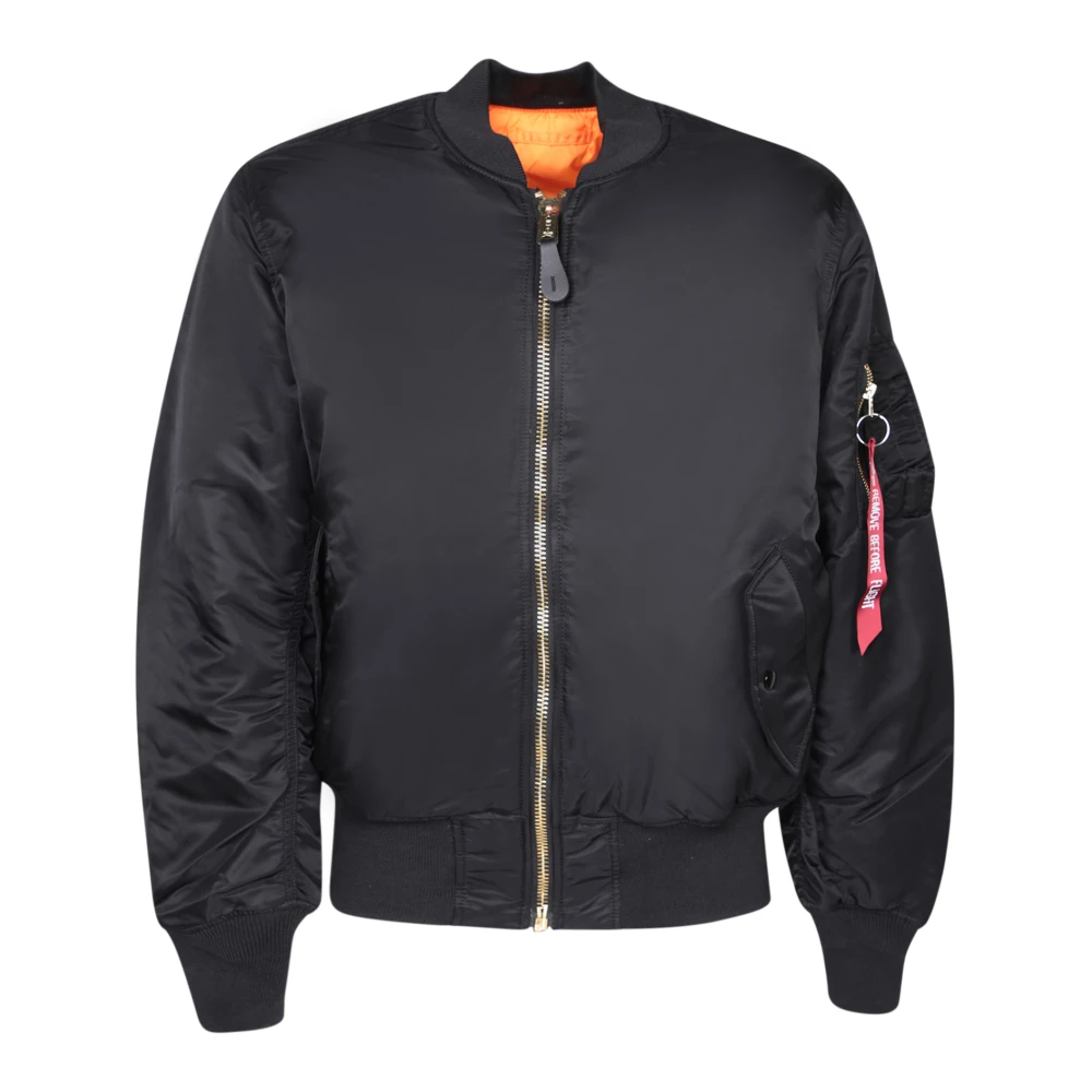 Alpha Industries Herren Schwarz Bomber Ma-1 Tt Extra Groß - Bild 9