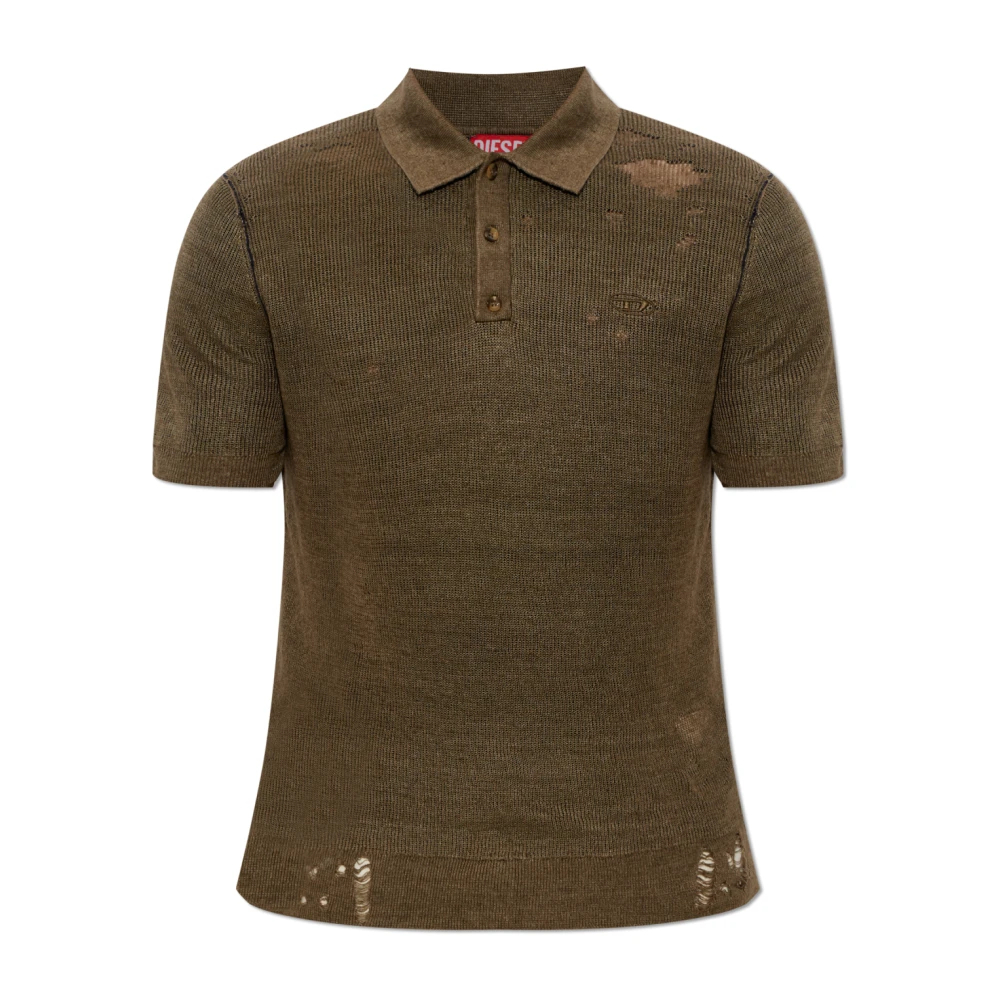 Diesel Herren Braun - K-Danny Polo Shirt - Tops - S