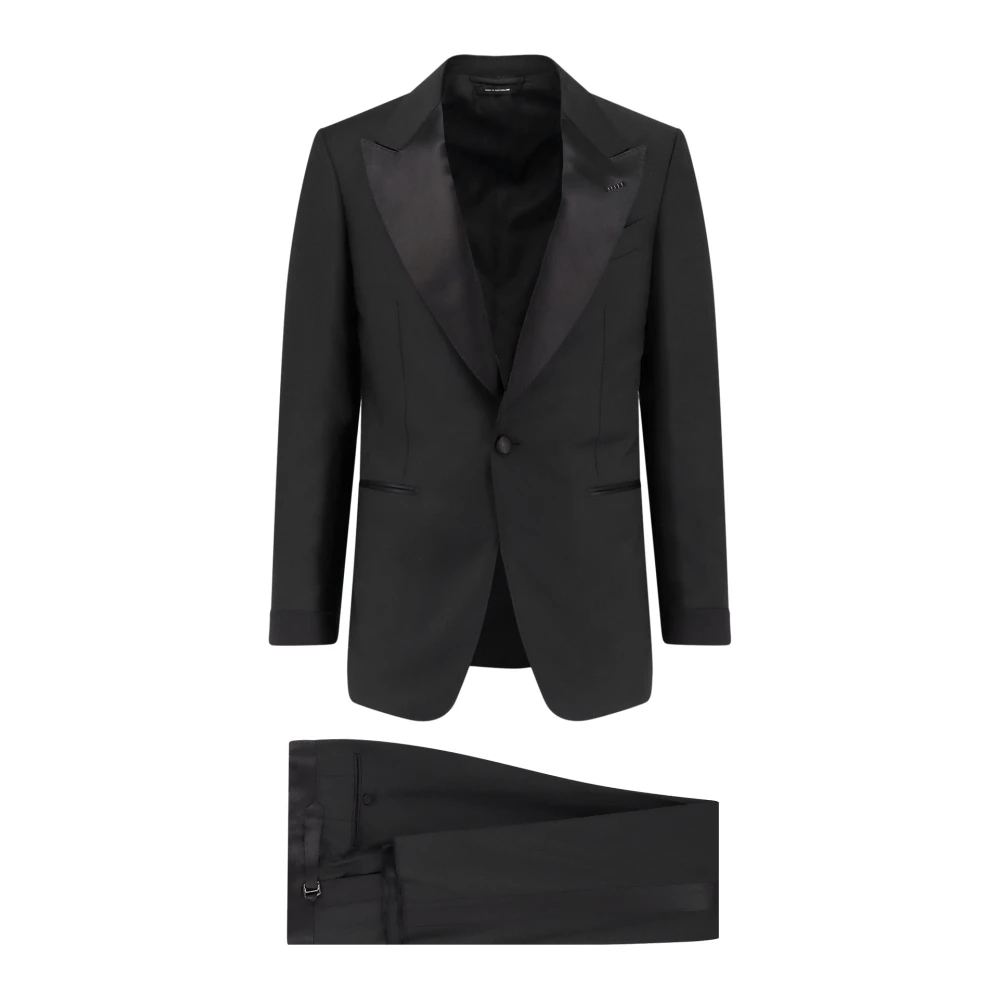 Tom Ford - Einreiher-Anzug - Suits - Herren - Schwarzk - M