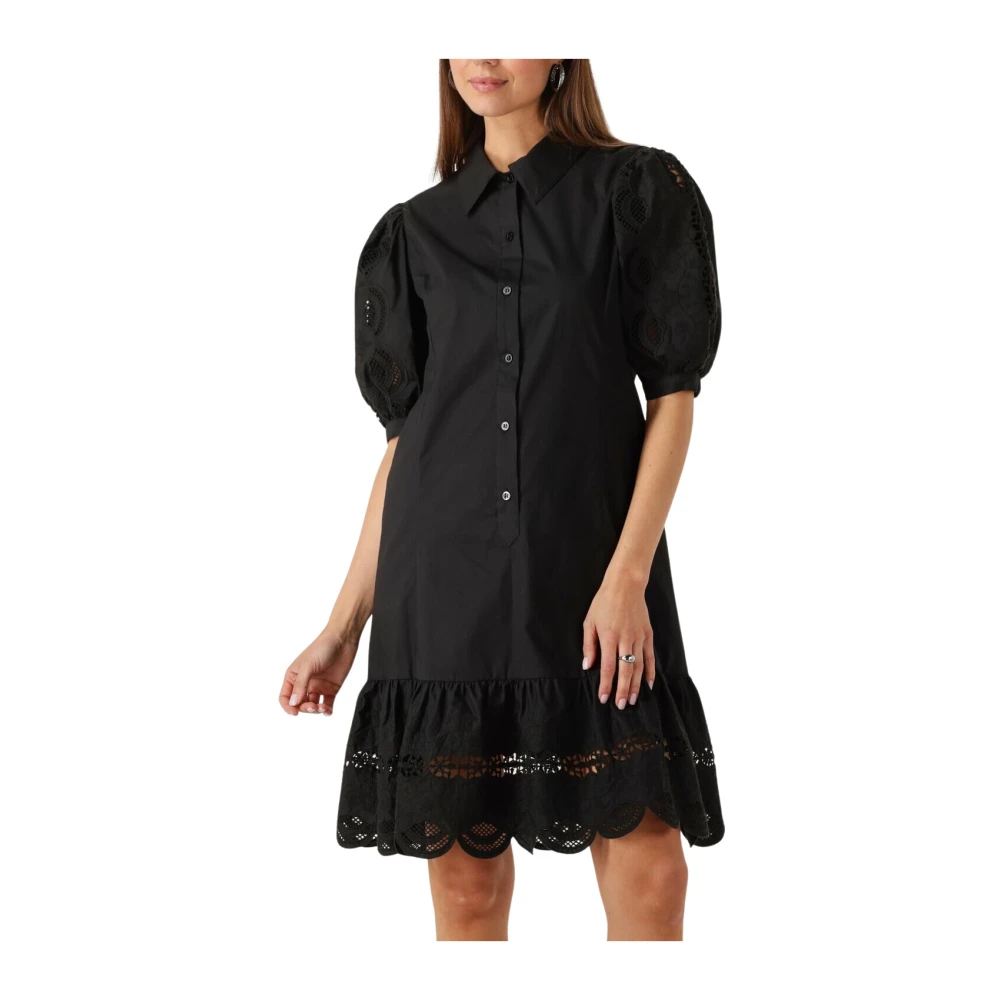 Liu Jo Damen Schwarz - Es Mini Kleid Abito Ts.nav - Dresses - K -Xs