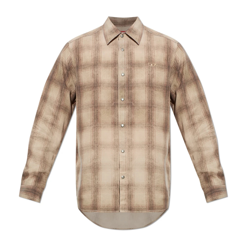 Diesel Herren Braun - S-Simply-Jmcm Hemd - Shirts - S
