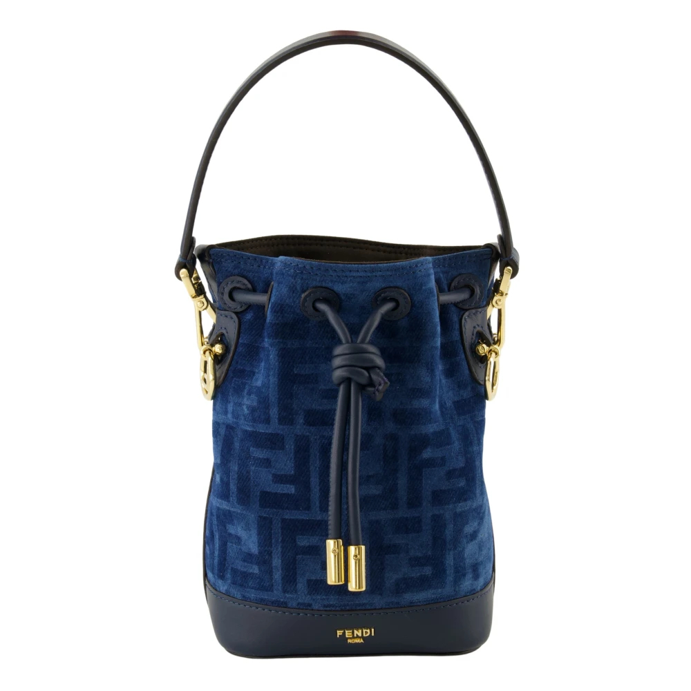 Fendi Damen Blau - Mon Tresor Mini Bucket Bag - Bags - One Size