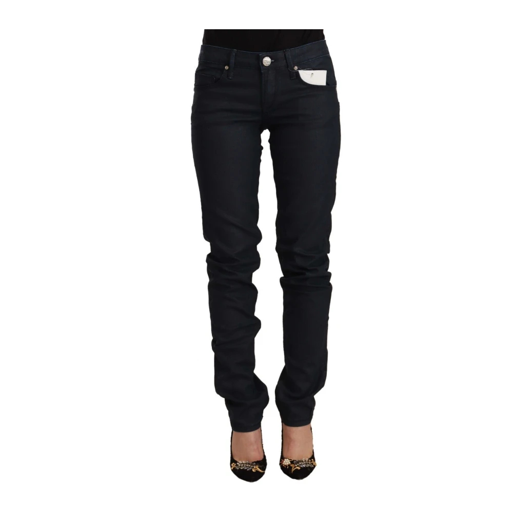 Acht - Low Waist Skinny Denim Jeans - Jeans -Damen -Schwarzk -W26