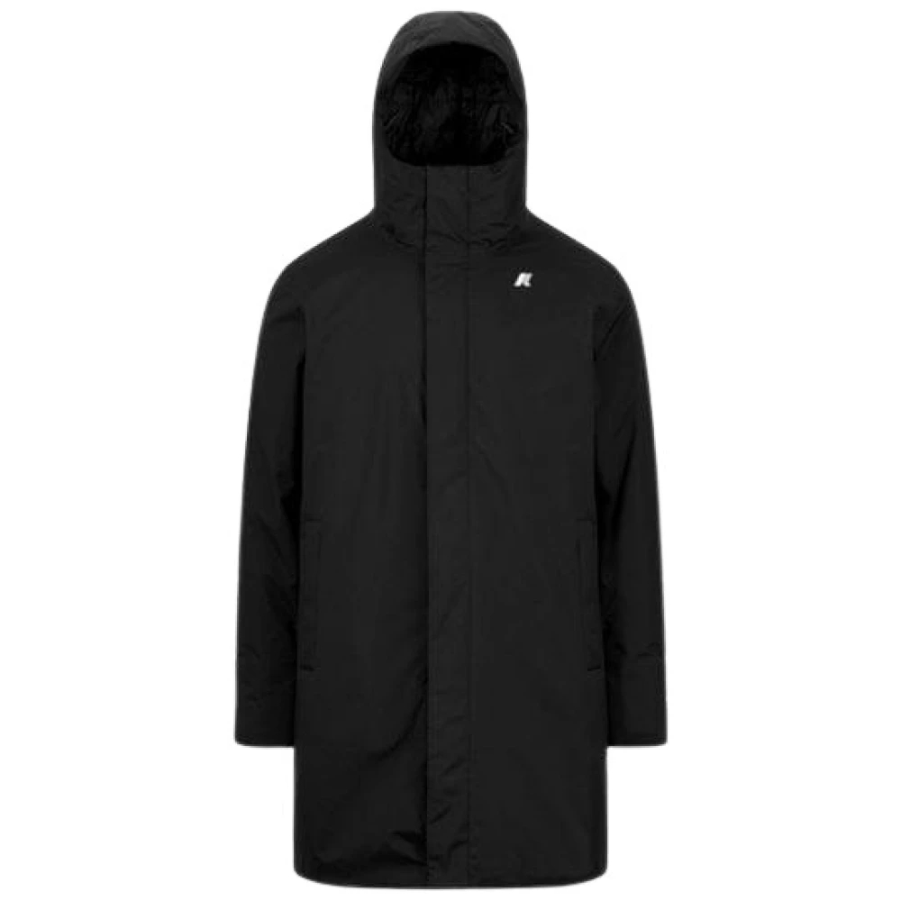 K-Way Herren Schwarz - Parka - Coats - K - 3XL