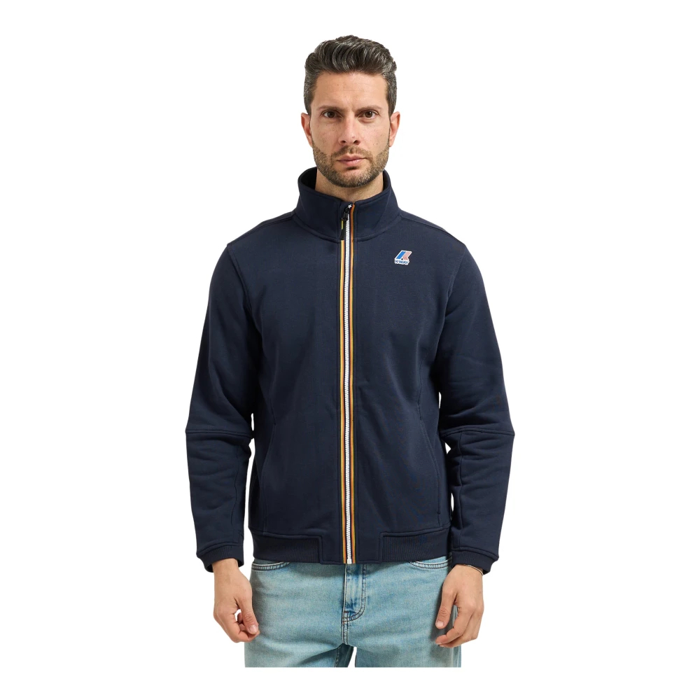 K-Way Herren Blau - Pepin Sweatshirt - Sweatshirts & Hoodies - L