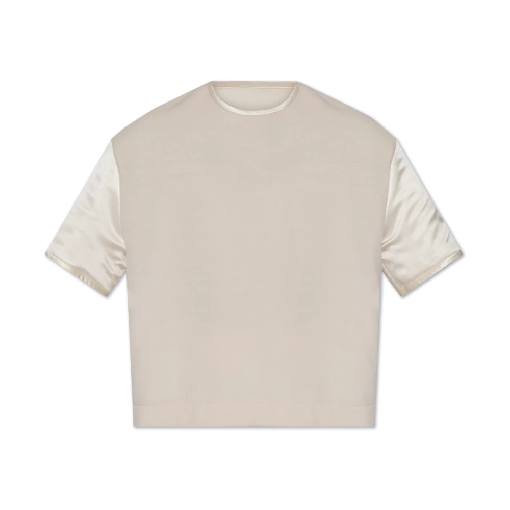 Jil Sander Damen Beige - Woll-Top - Tops - M