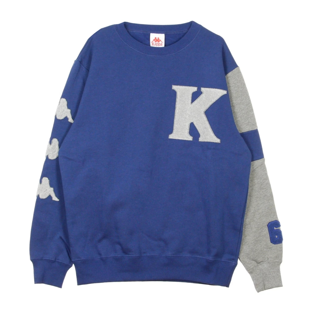 Kappa Herren Blau - Crewneck Sweatshirt - Sweatshirts & Hoodies - M