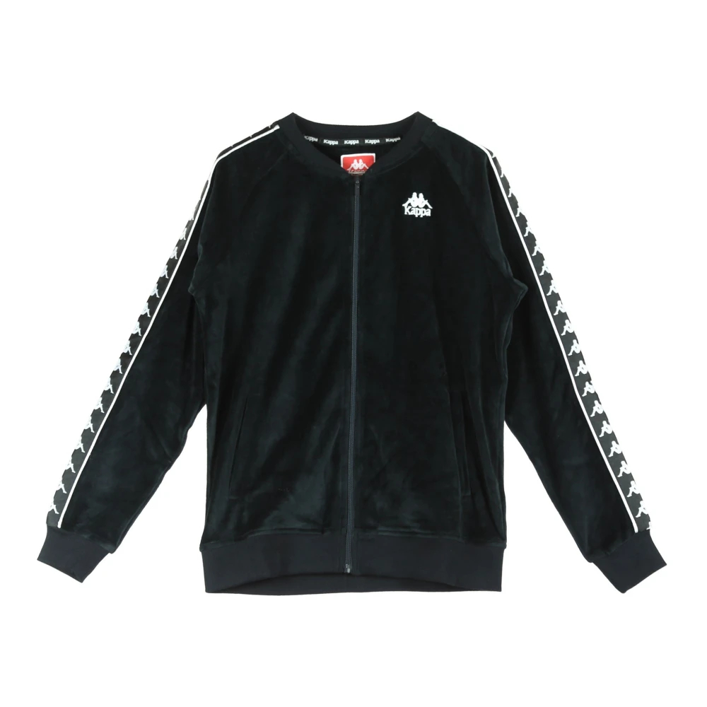 Kappa Herren Schwarz - Stylische Trainingsjacke - Sweatshirts & Hoodies - K - L