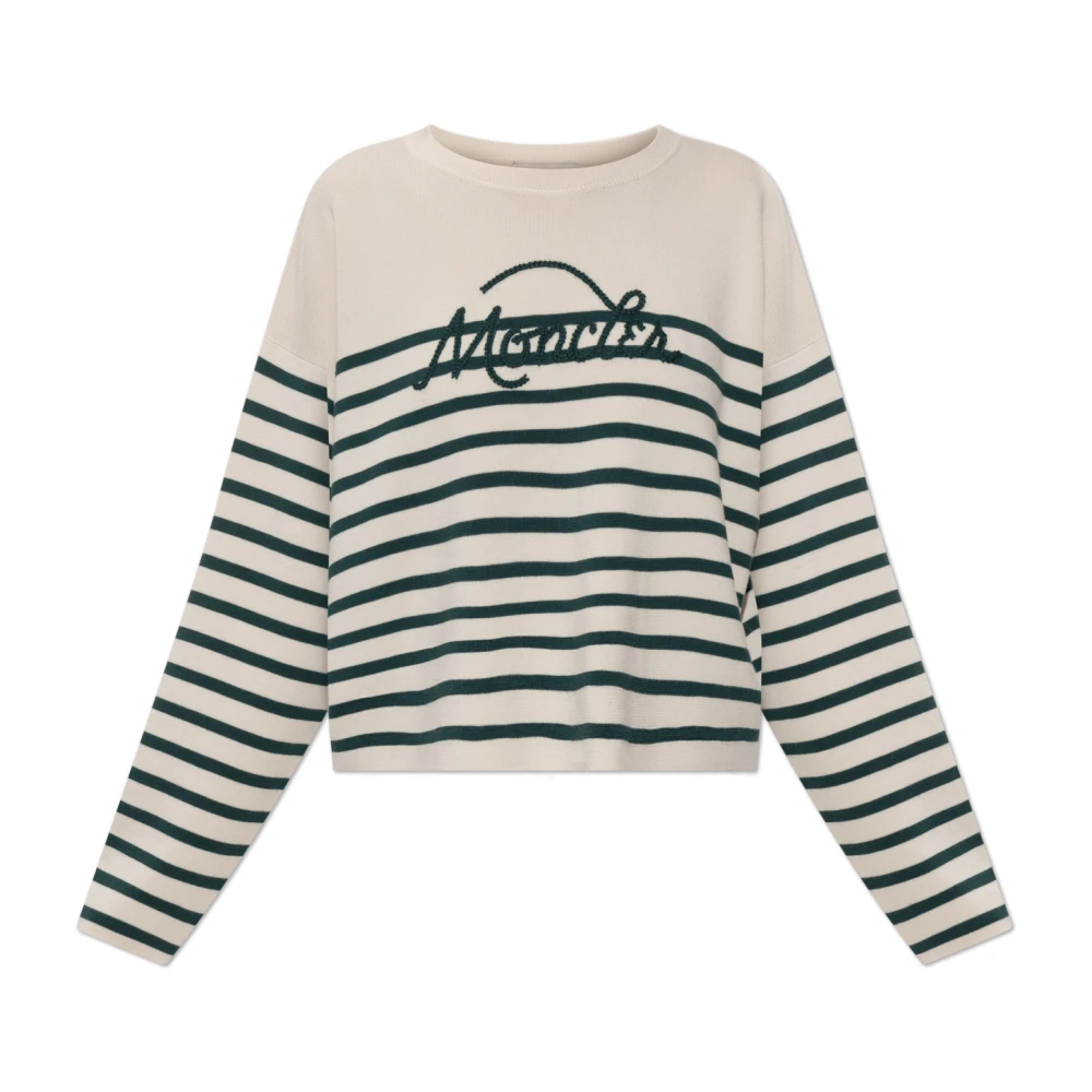 Moncler Damen Grün Rundhalspullover - Bild 6