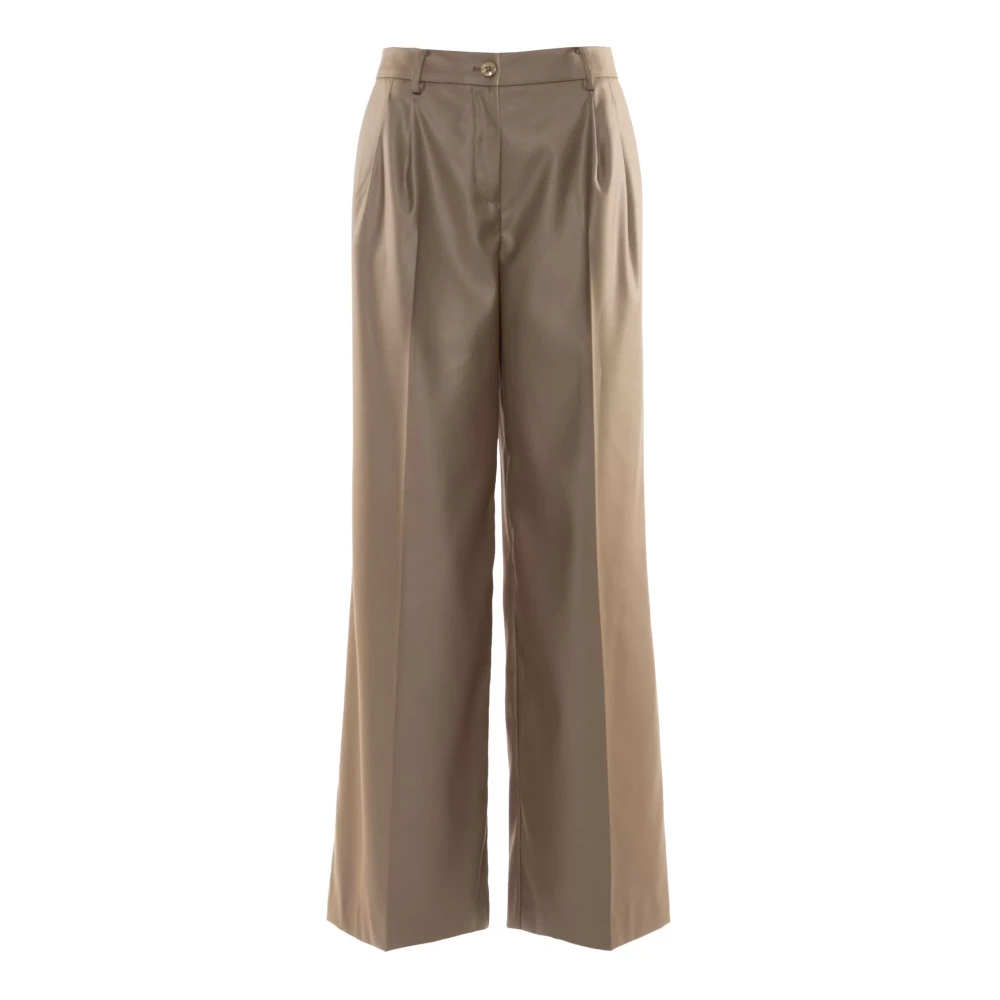 Nenette - Weite Hosen - Trousers - Damen - Beige - Xl