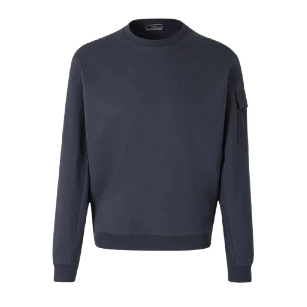 Herno Herren Blau - Crewneck Sweatshirt - Sweatshirts & Hoodies - L