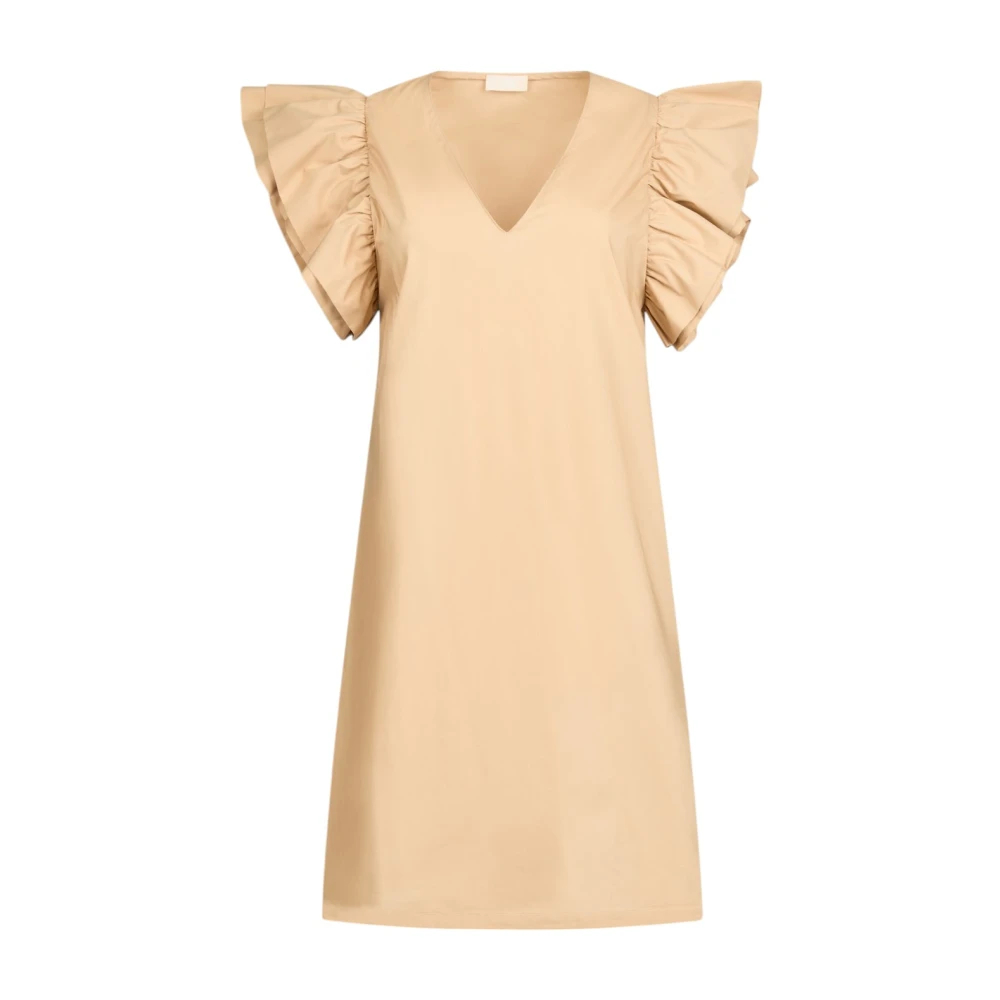 Liu Jo Damen Beige - Kurzes Kleid - Dresses - S