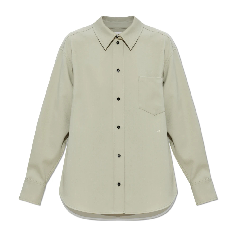 Victoria Beckham , Damen, Blusen & Hemden, Grün, S - Bild 2