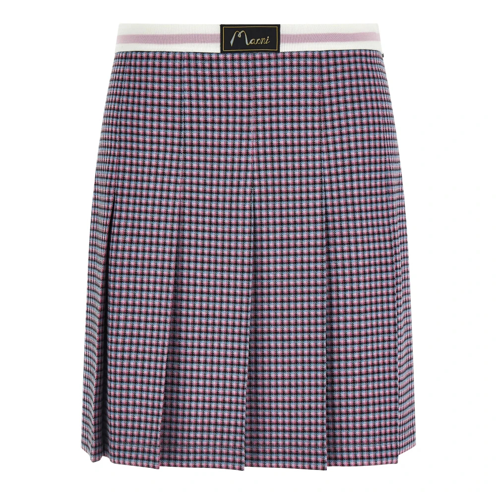 Marni Damen Multicolor - Falten-Minirock - Skirts - Mehrfarbig - 2XS