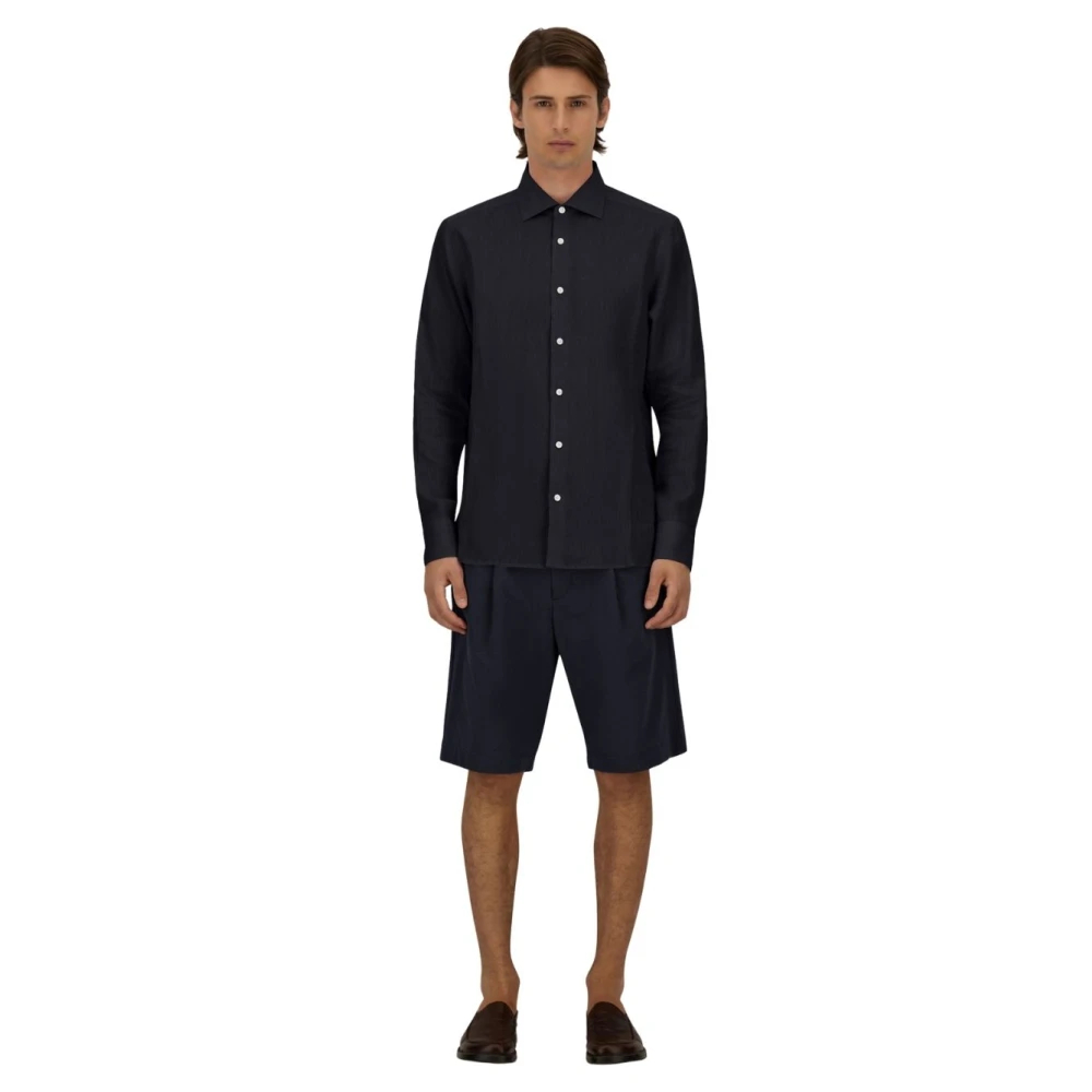Herno Herren Blau - Casual Shirts - Shirts - L