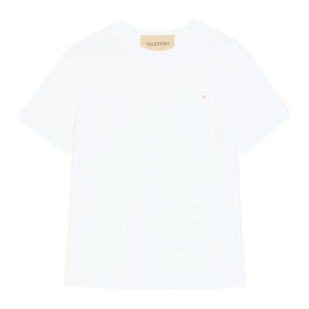 Valentino Garavani - Vgold Baumwoll-T-Shirt - Tops - Herren - Weiß - Xl - Bild 11
