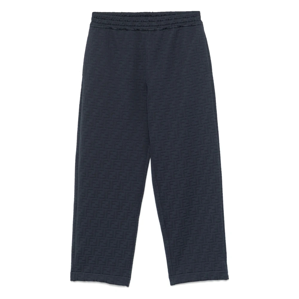 Fendi Herren Blau - E Hose Mit Elastischem Bund Hergestellt In Italien - Trousers - M