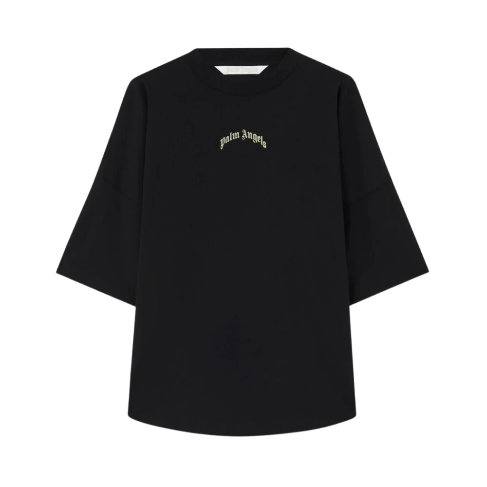 Palm Angels Damen Schwarz - Iconic Teddy Bear T-Shirt - Tops - K - L
