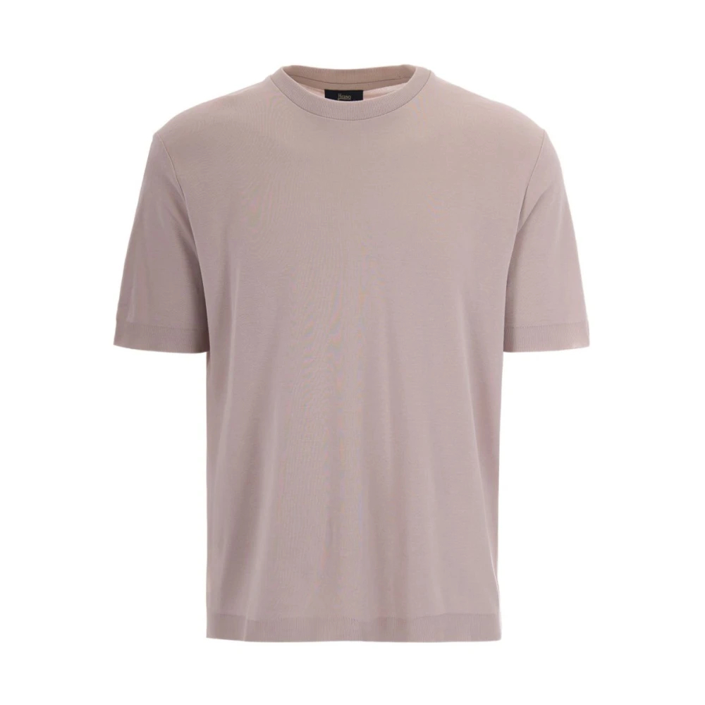 Herno Herren Rosa - T-Shirts - Tops - 2XL