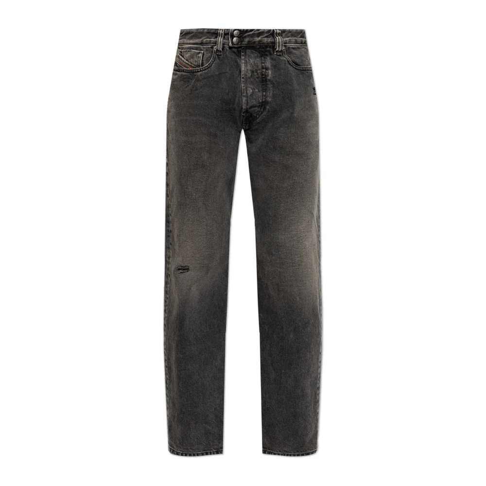 Diesel Herren Schwarz - 1980 D-Eeper-Ra Jeans - Jeans - K - W33 L32
