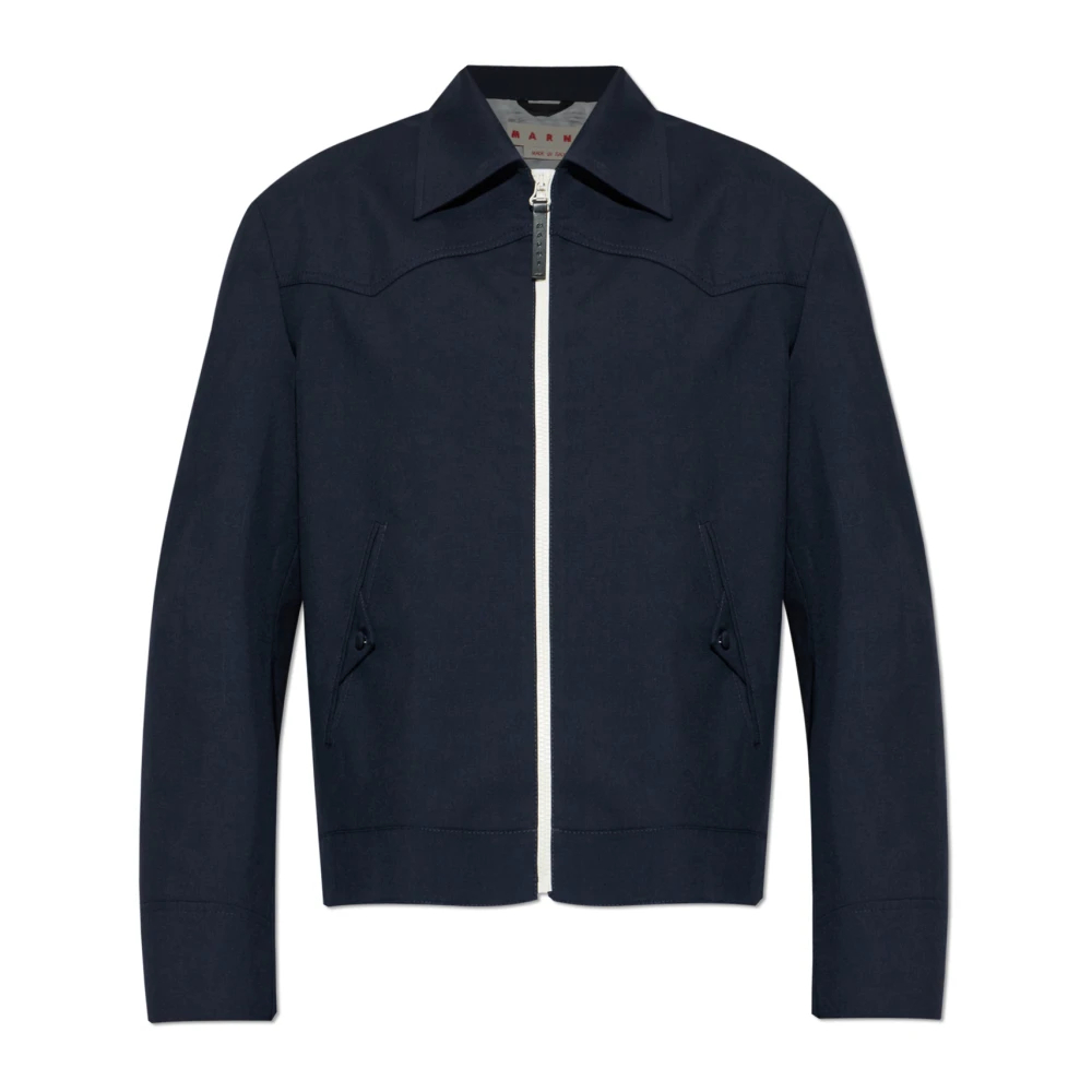 Marni Herren Blau - Wolljacke - Jackets - M