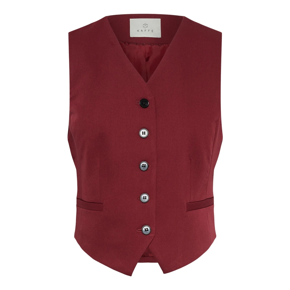 Kaffe Damen Rouge Weste Kasakura - Bild 3