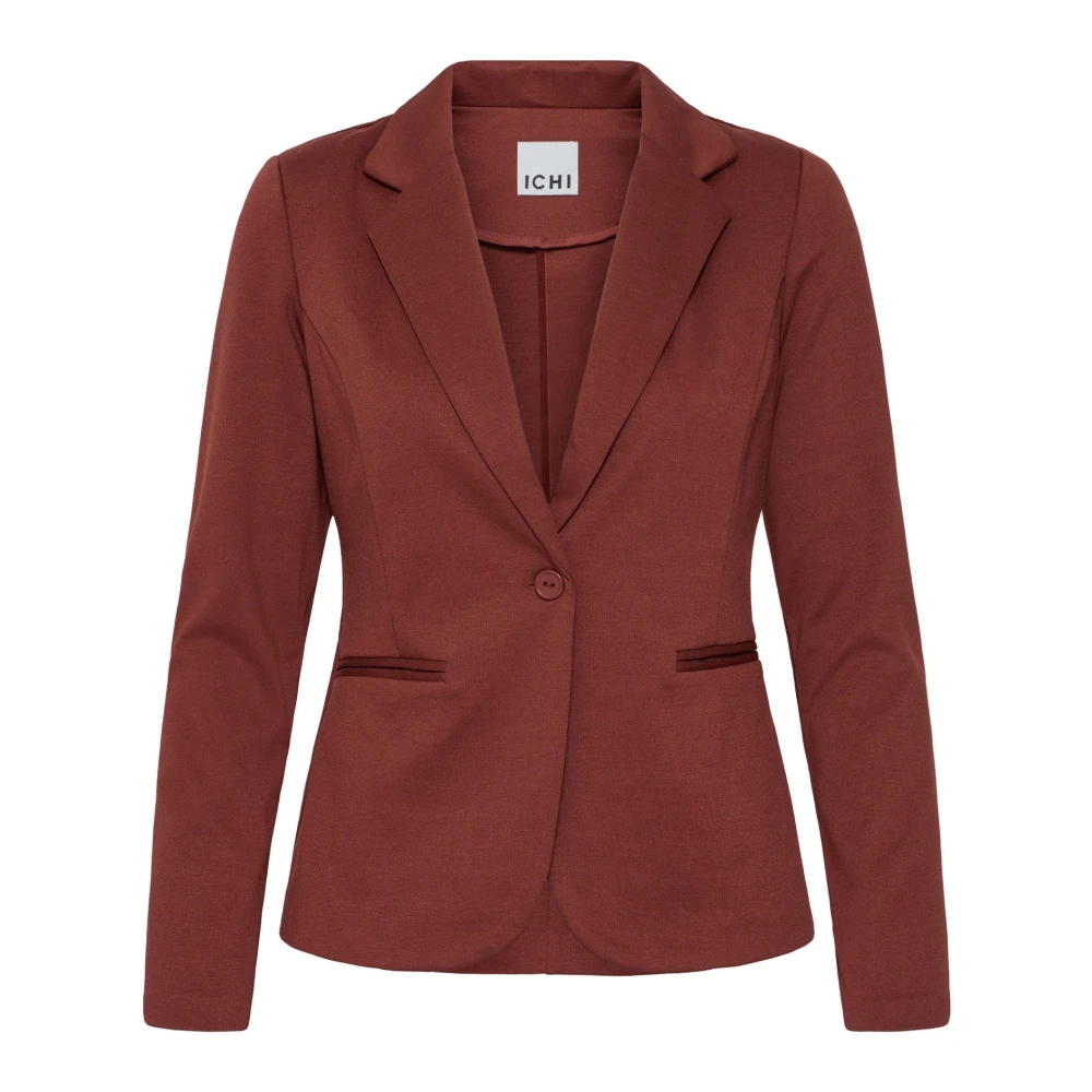 Ichi Damen Kurzblazer Orange Gr. Extra Klein - Bild 5