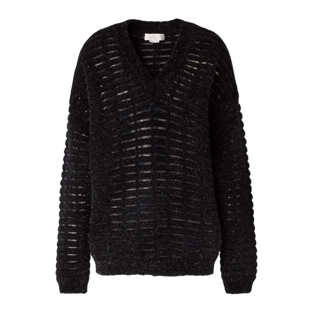 Genny Damen Schwarz - Strickjacke - Knitwear - K - M