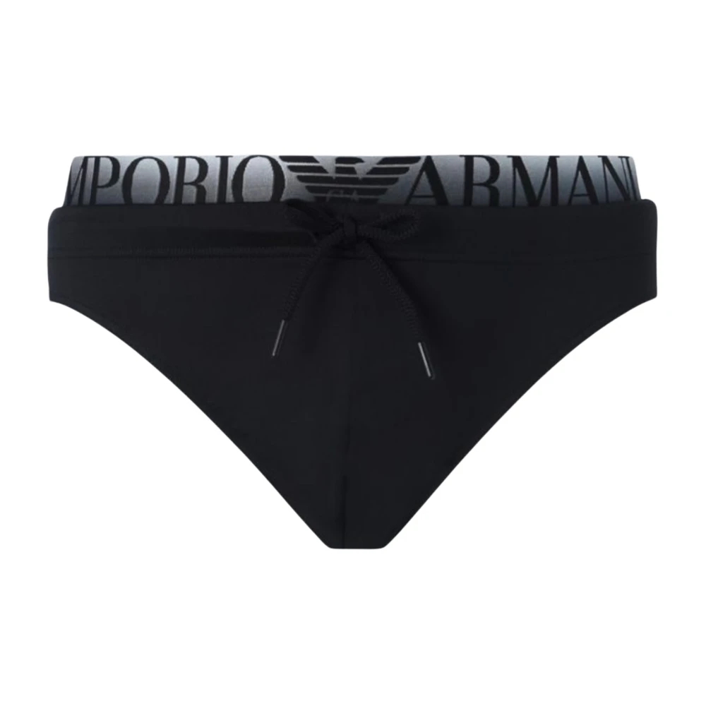 Emporio Armani Herren Schwarz - Badeshorts - Swimwear - K - S