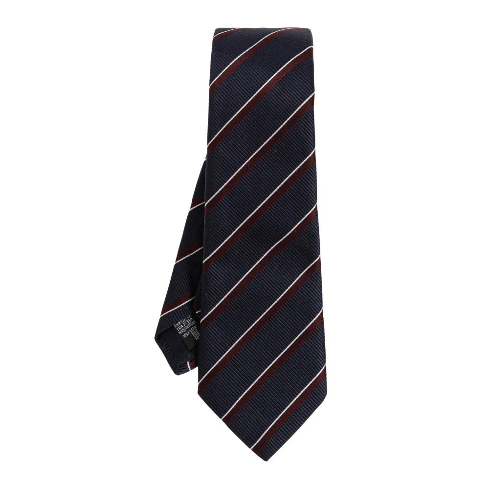 Giorgio Armani Herren Blau - Seidenkrawatte - Accessories - One Size