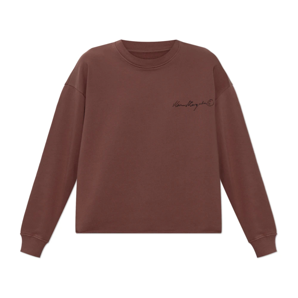 Mm6 Maison Margiela Damen Braun - Sweatshirts - Sweatshirts & Hoodies - M